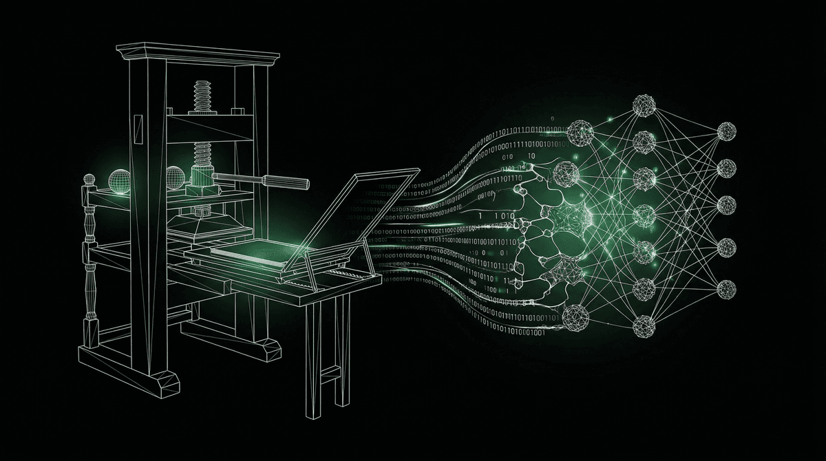 The Printing Press Moment: Coding Is Solved, Now What?