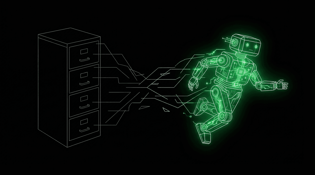 SaaS Is a Filing Cabinet: Why AI Eats Software From the Inside